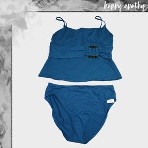 Anne Cole Blue Tankini